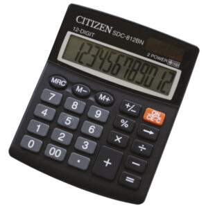 Kalkulator komercijalni 12mjesta Citizen SDC-812NR crni blister