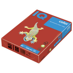 Papir ILK IQ Intenziv A4 80g pk500 koraljno crveni