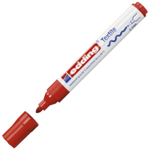 Marker za tekstil 2-3mm Edding 4500 crveni