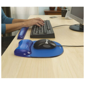 Podloga za miša ergonomska-gel 9114120 plava Fellowes