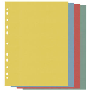Pregrada kartonska 22,5x29,7cm pk100 Fornax sortirano