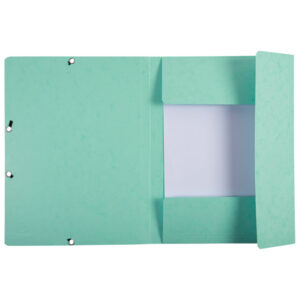 Fascikl klapa s gumicom A4 pastelno zelena