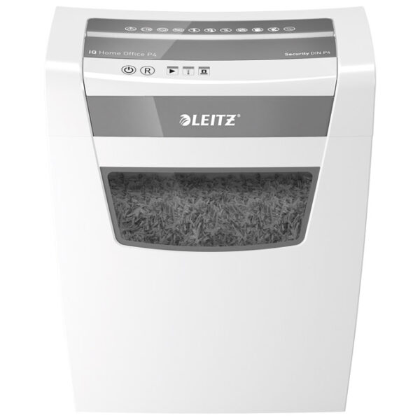 Uništavač dokumentacije 10 listova IQ Home Leitz 80090000 bijelo/sivi - Slika 7