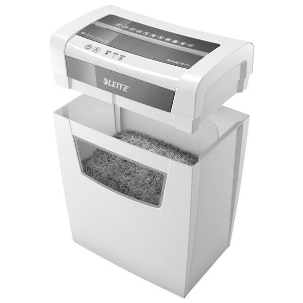 Uništavač dokumentacije 10 listova IQ Home Leitz 80090000 bijelo/sivi - Slika 6