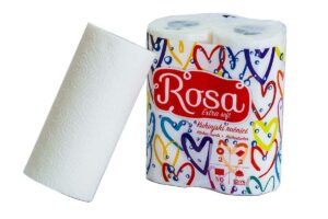Ručnik papirnati 2/1 bijeli 23cm Rosa