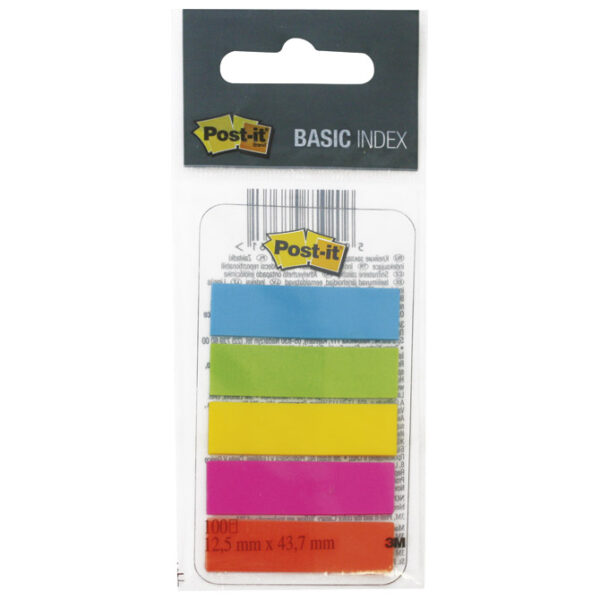 Zastavica/signir 12,5x43,7mm 5bojax20L Post-it 3M.683-5EE blister