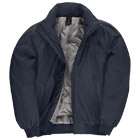 Jakna zip muška B&C Crew Bomber tamno plava M