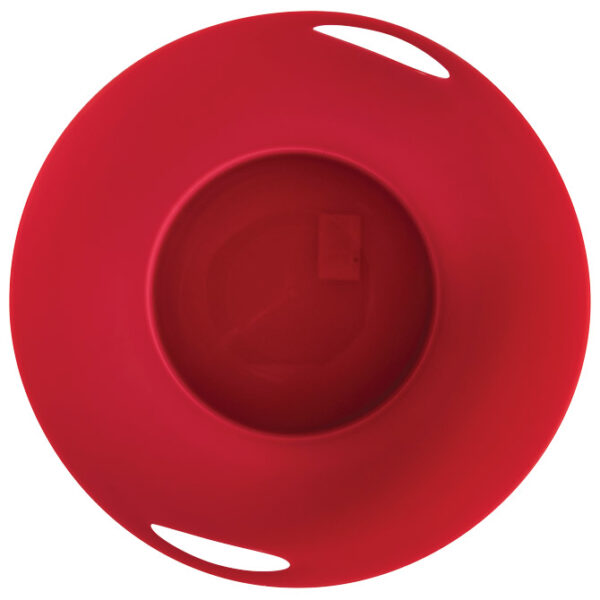 Koš za smeće pp 15L Ecobin Exacompta 45324D prozirno crveni - Slika 2