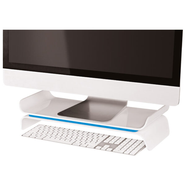 Stalak za monitor Stand Ergo plavi/bijeli Wow Leitz 65040036 - Slika 4