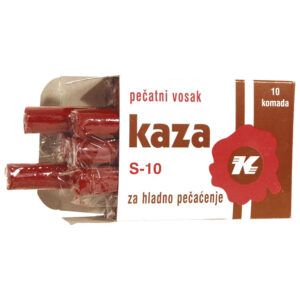 Vosak za hladno pečaćenje pk10 Kaza Karbon