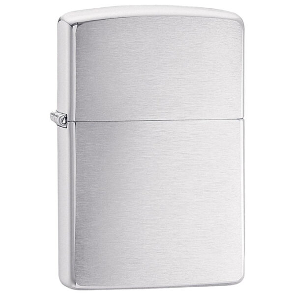 Upaljač metalni mat Zippo 200 srebrni - Slika 3