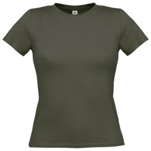 Majica kratki rukavi B&C Women-Only maslinasto zelena XL