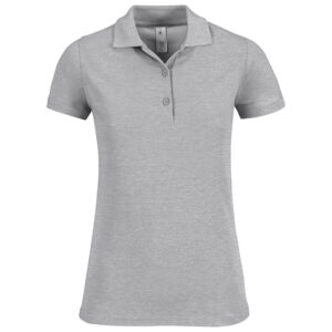Majica kratki rukavi B&C Safran Timeless Women 180g svijetlo siva 2XL