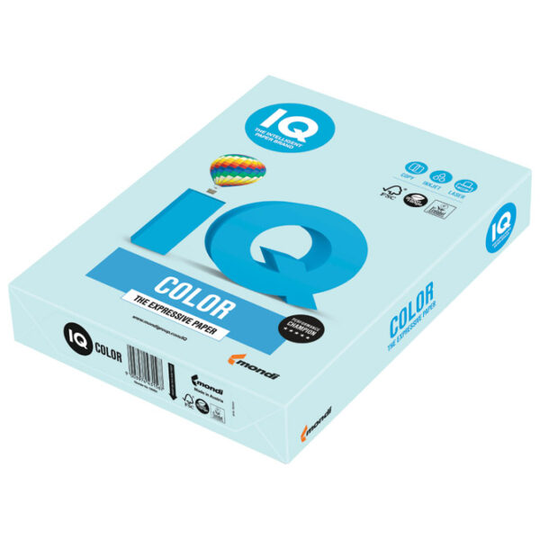 Papir ILK IQ Pastel A4 80g pk500 Mondi BL29 svijetlo plavi