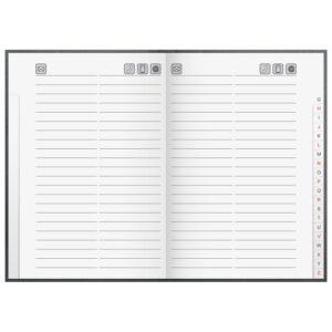 Adresar telefonski 145x205mm A-Z Brunnen 10-64596 03 sortirano