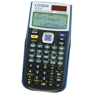 Kalkulator tehnički 10+2mjesta 251 funkcija Citizen SR-270X crni blister