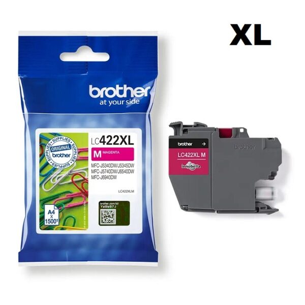 Brother LC422XLM original crvena tinta za BH19M/B