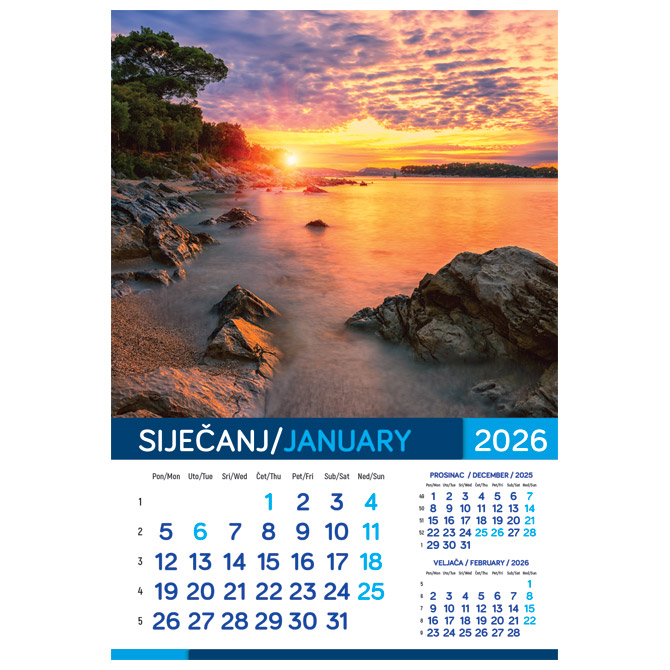 Kalendar More 2026 13 listova spirala - Slika 13