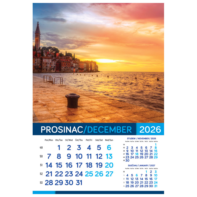 Kalendar More 2026 13 listova spirala - Slika 2