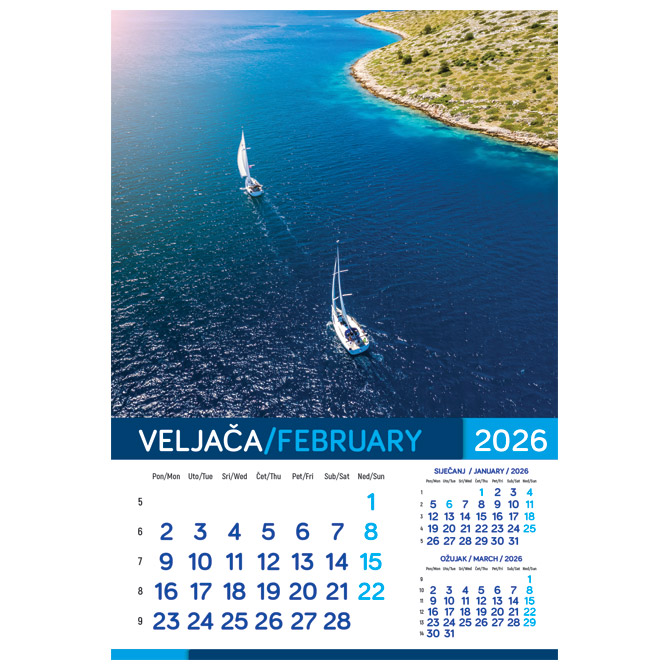 Kalendar More 2026 13 listova spirala - Slika 12