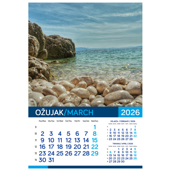 Kalendar More 2026 13 listova spirala - Slika 11