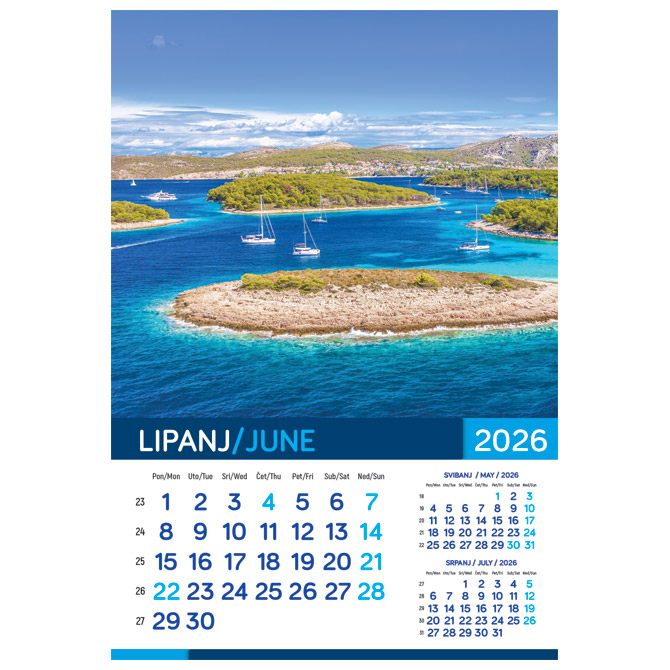 Kalendar More 2026 13 listova spirala - Slika 8