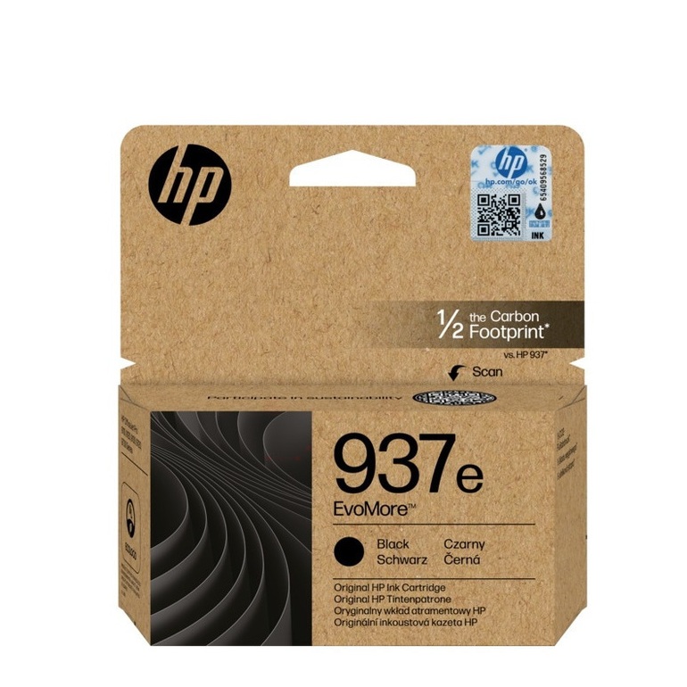 HP 937e original tinta crna 4S6W9NE