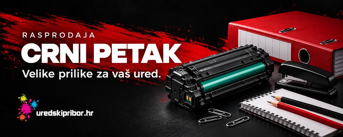 crni petak rasprodaja uredskog pribora tonera printera